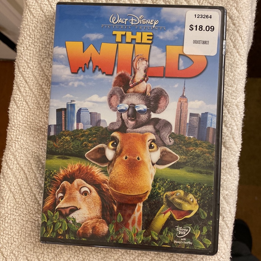 Walt Disney The Wild DVD Video Rated G - A Comic Adventure for the Family